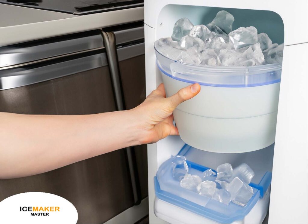 Removing Ice Bucket from Frigidaire Ice Maker