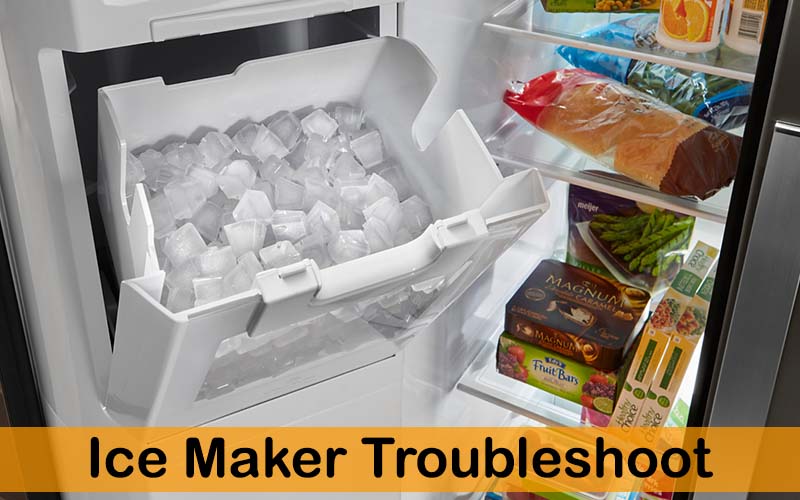 whirlpool ice maker troubleshoot