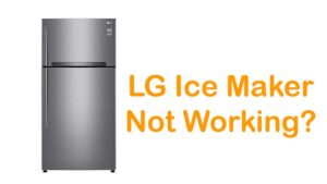 lg ice maker troubleshoot