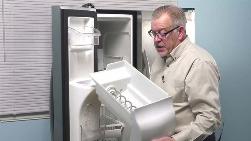 reassemble your Frigidaire ice maker