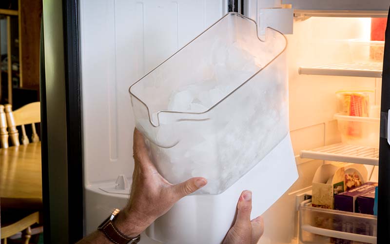 reinstallation ice maker