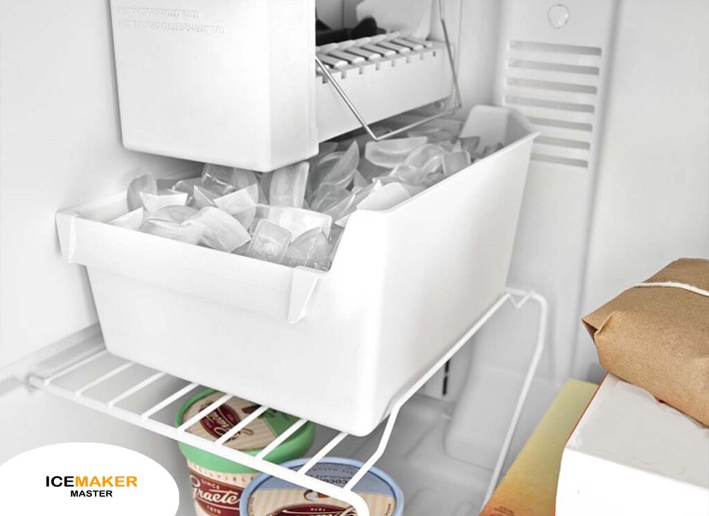 remove ice from ice maker