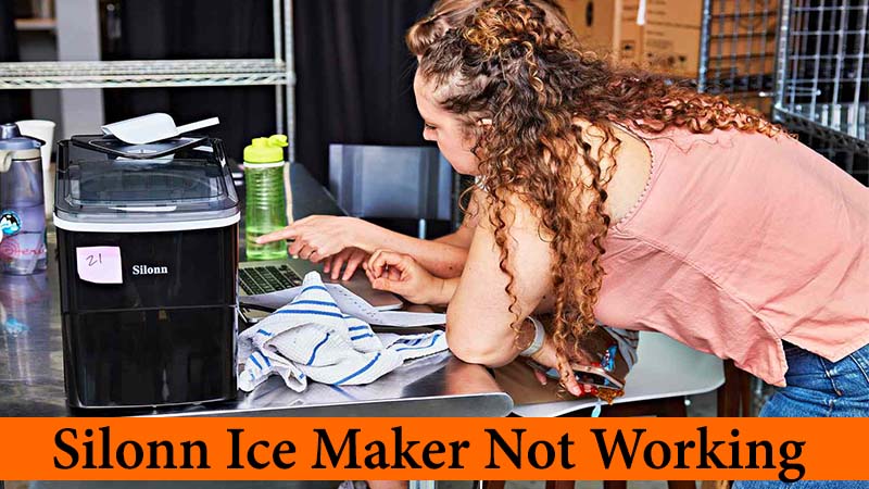 silonn ice maker troubleshoot