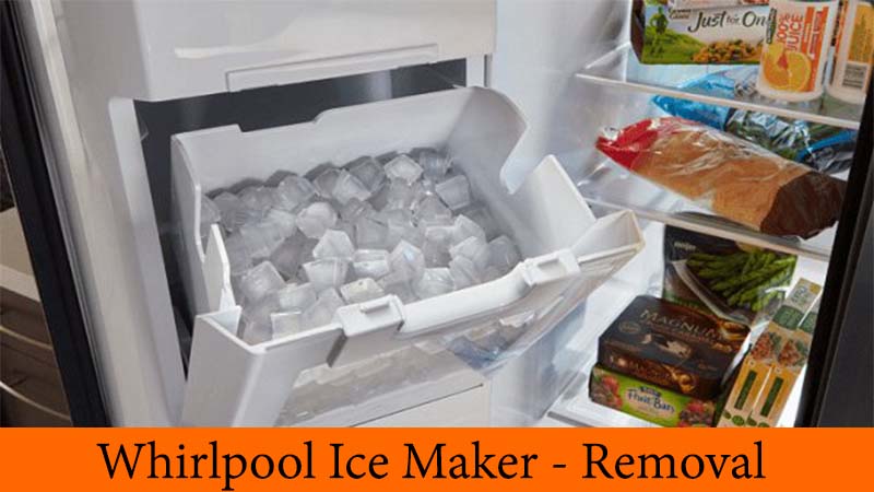 ice maker removal whirlpool