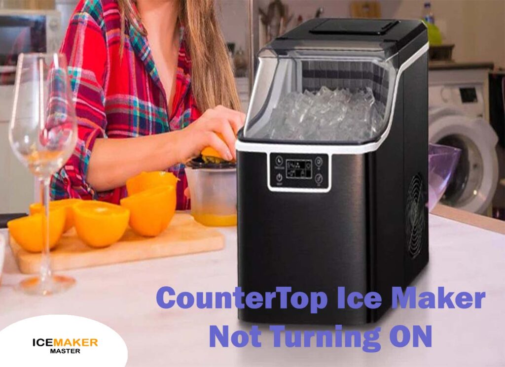 countertop icemaker not turning on