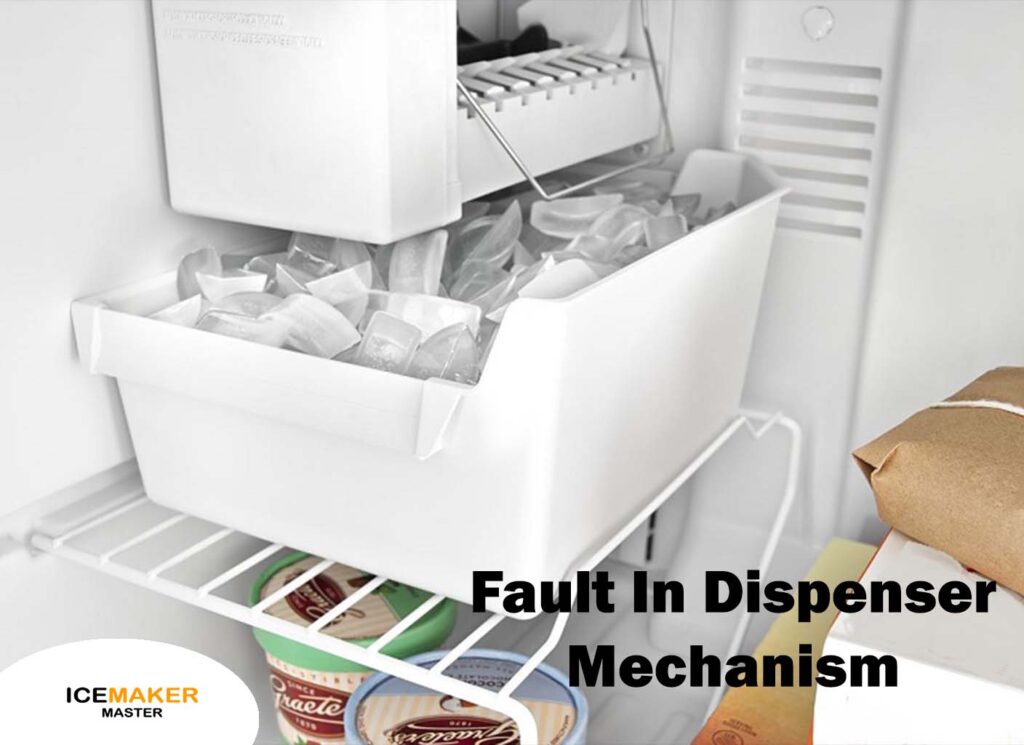 fault in dispenser mechanism