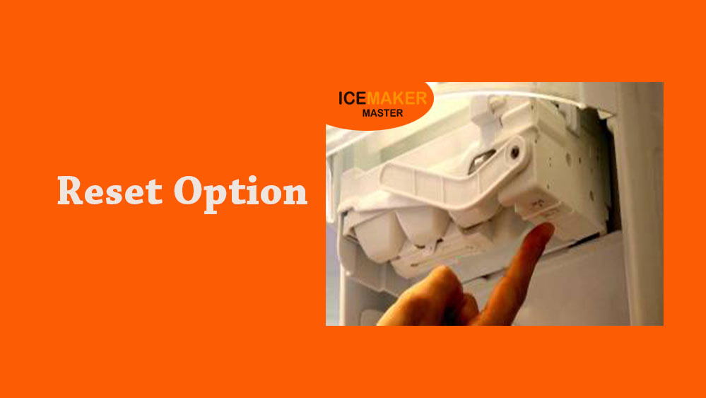 reset option in LG craft icemaker