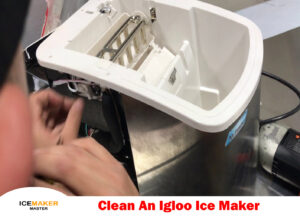 how to clean an igloo ice maker