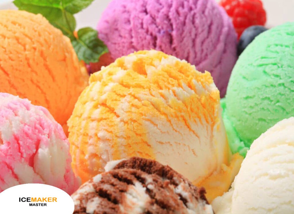 ice cream flavouring options