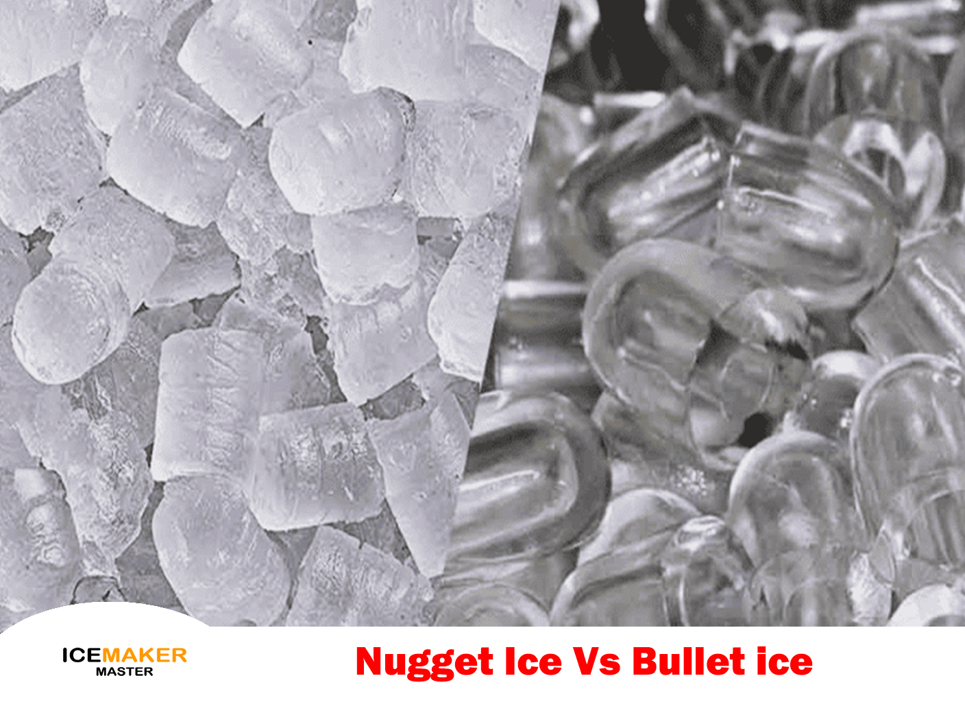 Nugget ice vs bullet ice