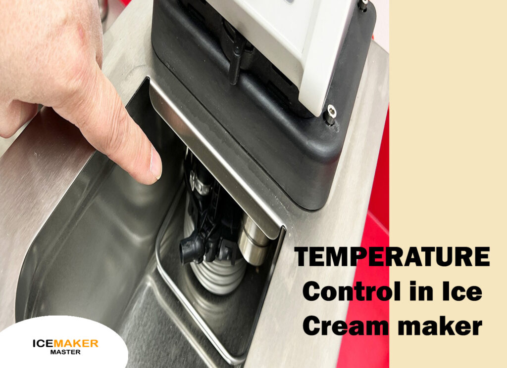 temperature control in ice cream maker