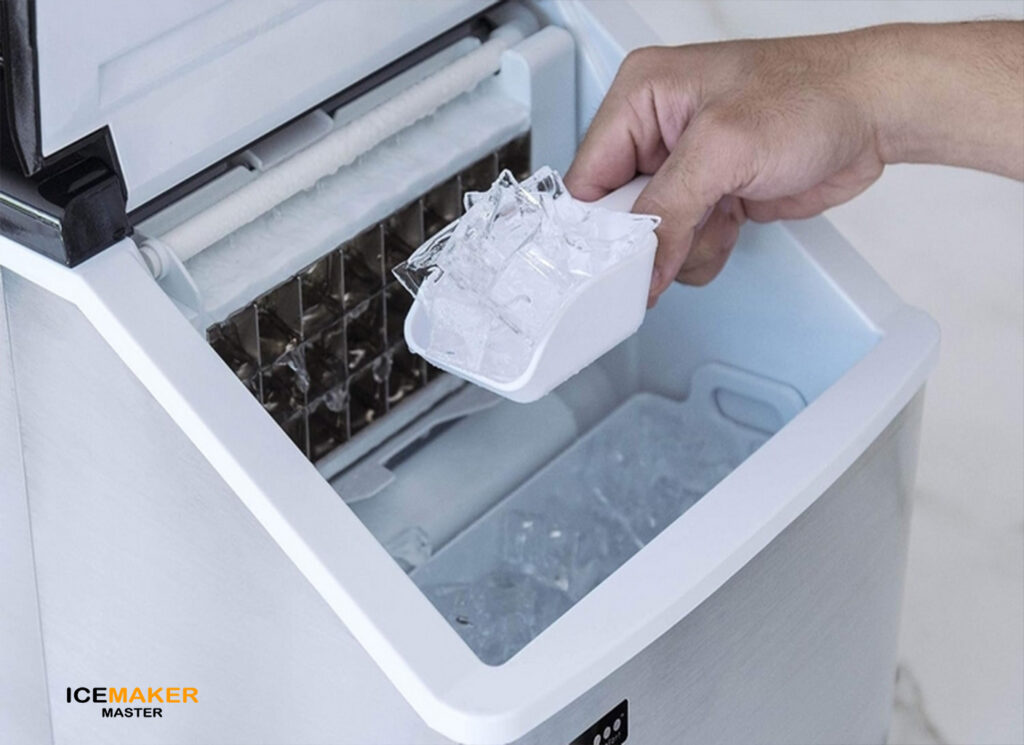 empty your ice maker