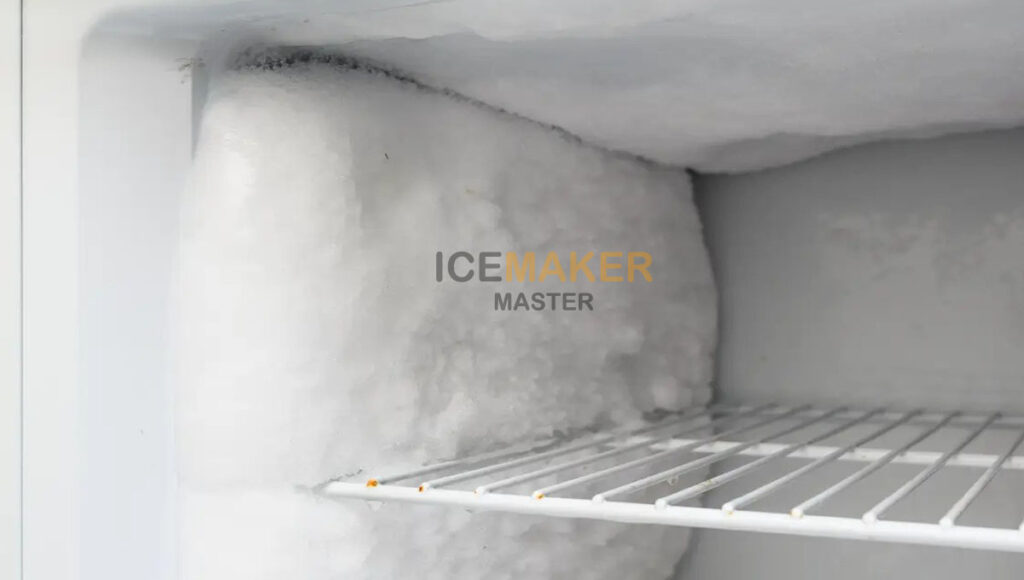 ice buildup in ice maker