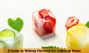 flavoured ice cubes at home